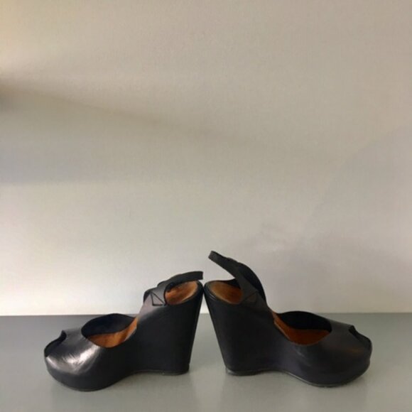 Sixty Seven platform Wedge black size 6 - Picture 2 of 14
